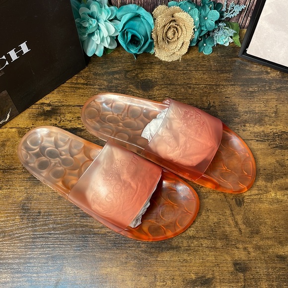 COACH Ulyssa Slide size 10 nwt and box - Picture 6 of 6